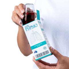 AirPhysio-Gerät für durchschnittliche Lungenkapazität